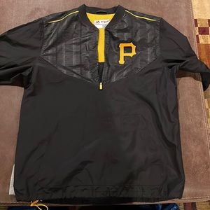 Pirates EUC authentic majestic wind breaker.